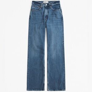 Abercrombie & Fitch Curve Love High Rise 90s Relaxed Jean. 28/R